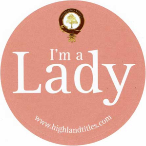I'm a Lady! [A]