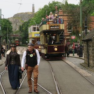 2021 Steampink at Crich Tramway Village [P]