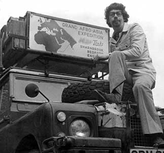 Land Rover prepared for the Afro-Asia Expedition
