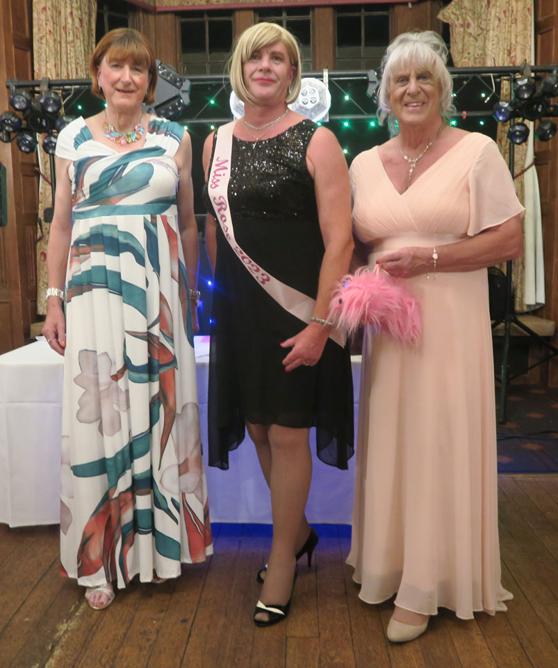 Miss Rose 2023, Melony (centre), Runner Up, Deborah (right) and Best dressed, Lyndsey (left) Miss Rose 2023, Melony (centre), Runner Up, Deborah (right) and Best dressed, Lyndsey (left)