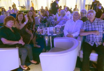 Our group in the Haven Lounge
