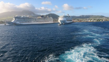 Sailaway from St Kitts